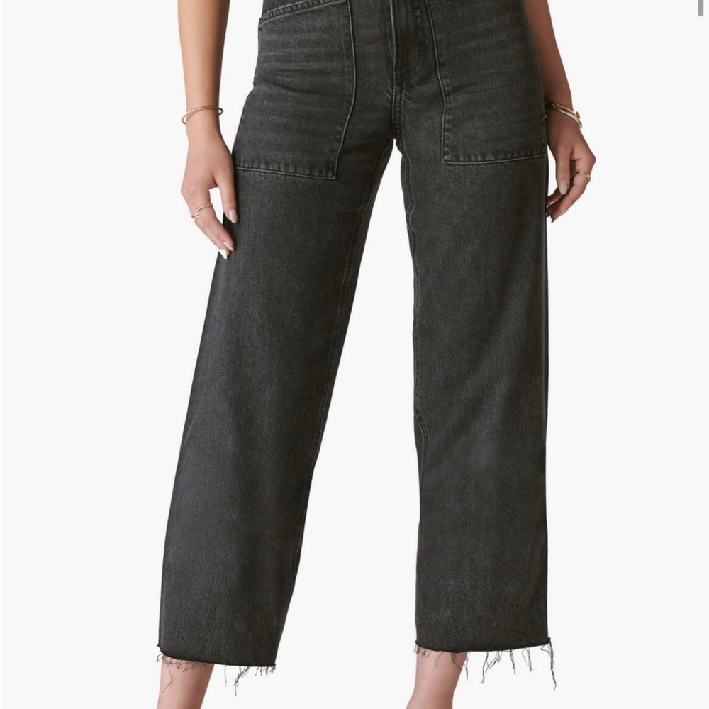 Lucky Brand Women's cropped wide leg